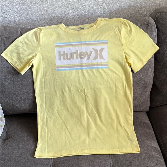 Hurley Yellow and Gray Button Down Shirt - Picture 4 of 13